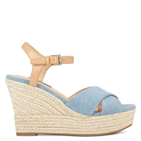 Nine West Dane Espadrille Wedge Sandals - Picture 2 of 6